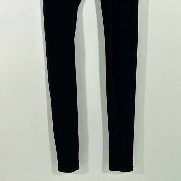 Spanx Velvet Leggings Size XS Black Holidays Party Athleisure Comfort - Picture 2 of 6